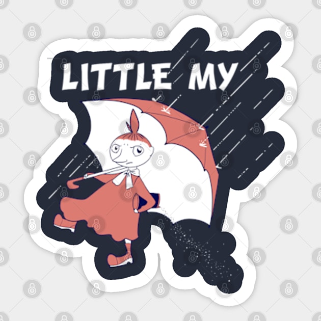 Little My Morton Salt Sticker by Ryaartt